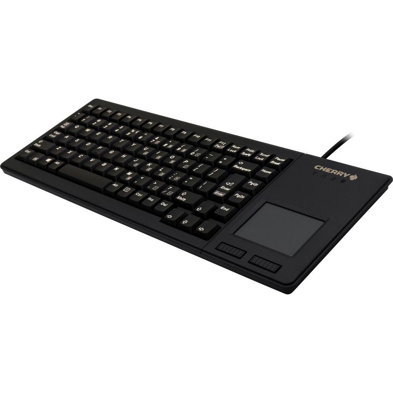 CHERRY G84-5500 XS Touchpad Keyboard - USB - 88 Keys - Black - English (US)