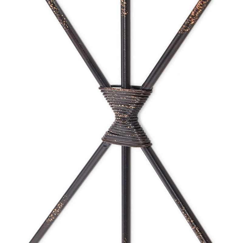 Farmlyn Creek Rustic Arrow Home Wall Decor, Black Cast Iron Sign (15 x 11.25 Inches)