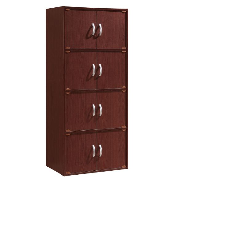 Storage Cabinet Mahogany - Hodedah Import