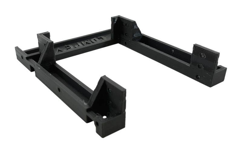 Compeve SSD/HDD Carrier Adapter Caddy Mounting Tray Bracket Bay 2.5" to 3.5" 3xSSD For HP Workstations Z210 Z220 Z230 Z400 Z420