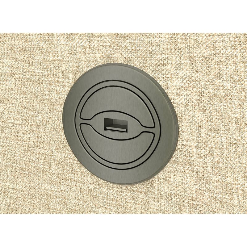 Best Chairs Inc. Calli Power Swivel Glider Recliner - Tan