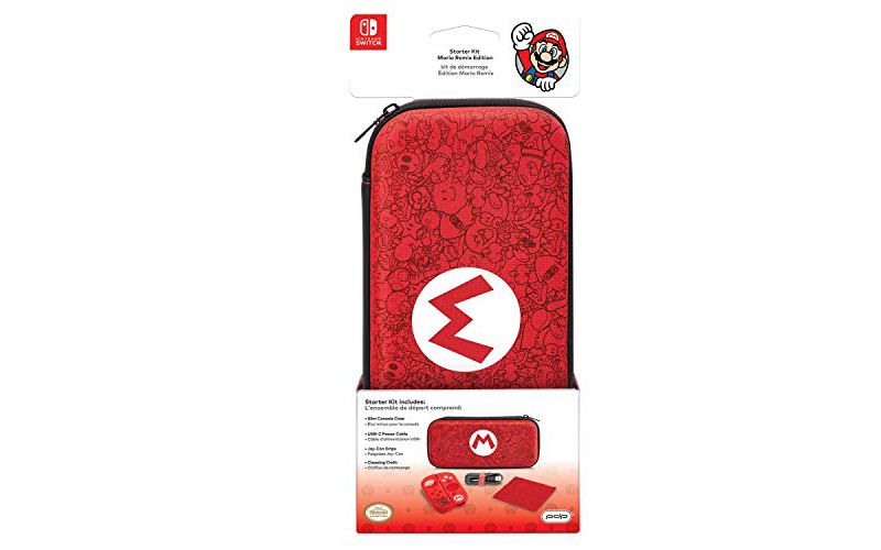 PDP Nintendo Switch Starter Kit - Mario Remix Edition, 500-120 - Nintendo Switch