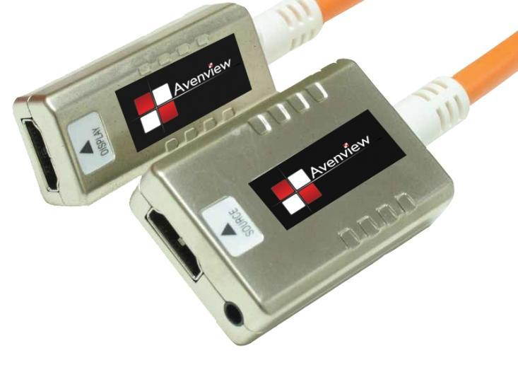 HDMI over Fiber Optic Extender up to 1000M - SC and EMI Shielded Unit