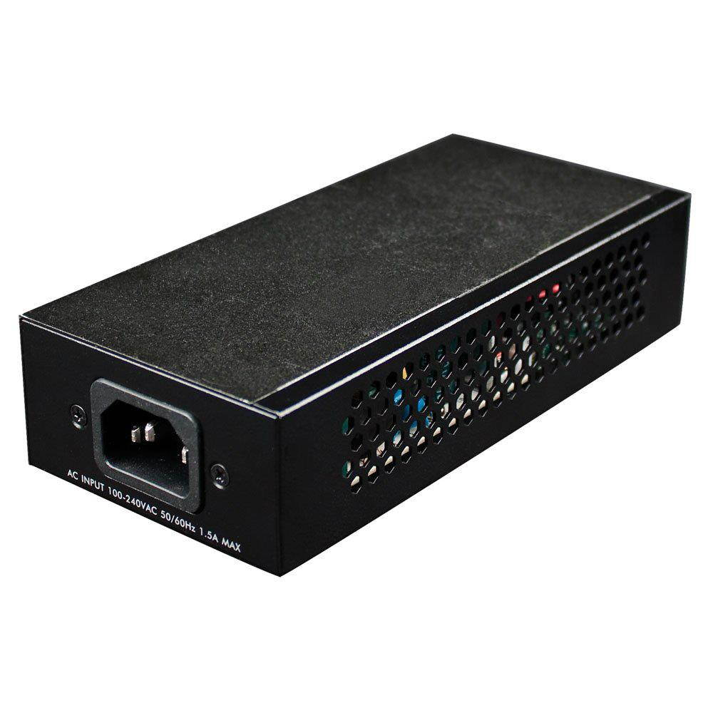 Intellinet 560566 Intellinet 1-Port Gigabit High-Power PoE+ Injector - IEEE 802.3at/af compliant injector with 1 x30 watt port