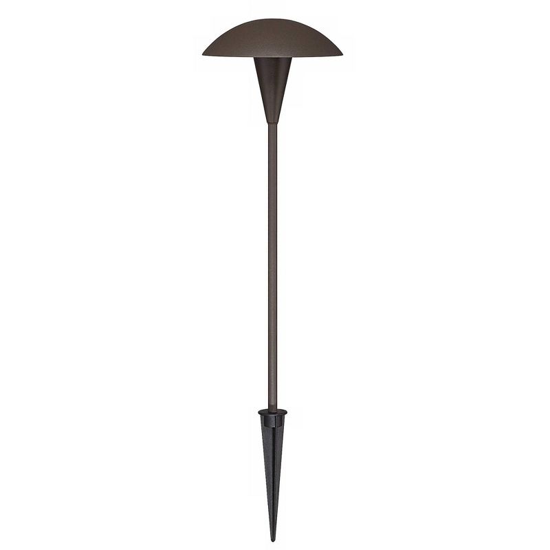 John Timberland Mushroom Bronze 8-Piece Outdoor LED Landscape Lighting Set