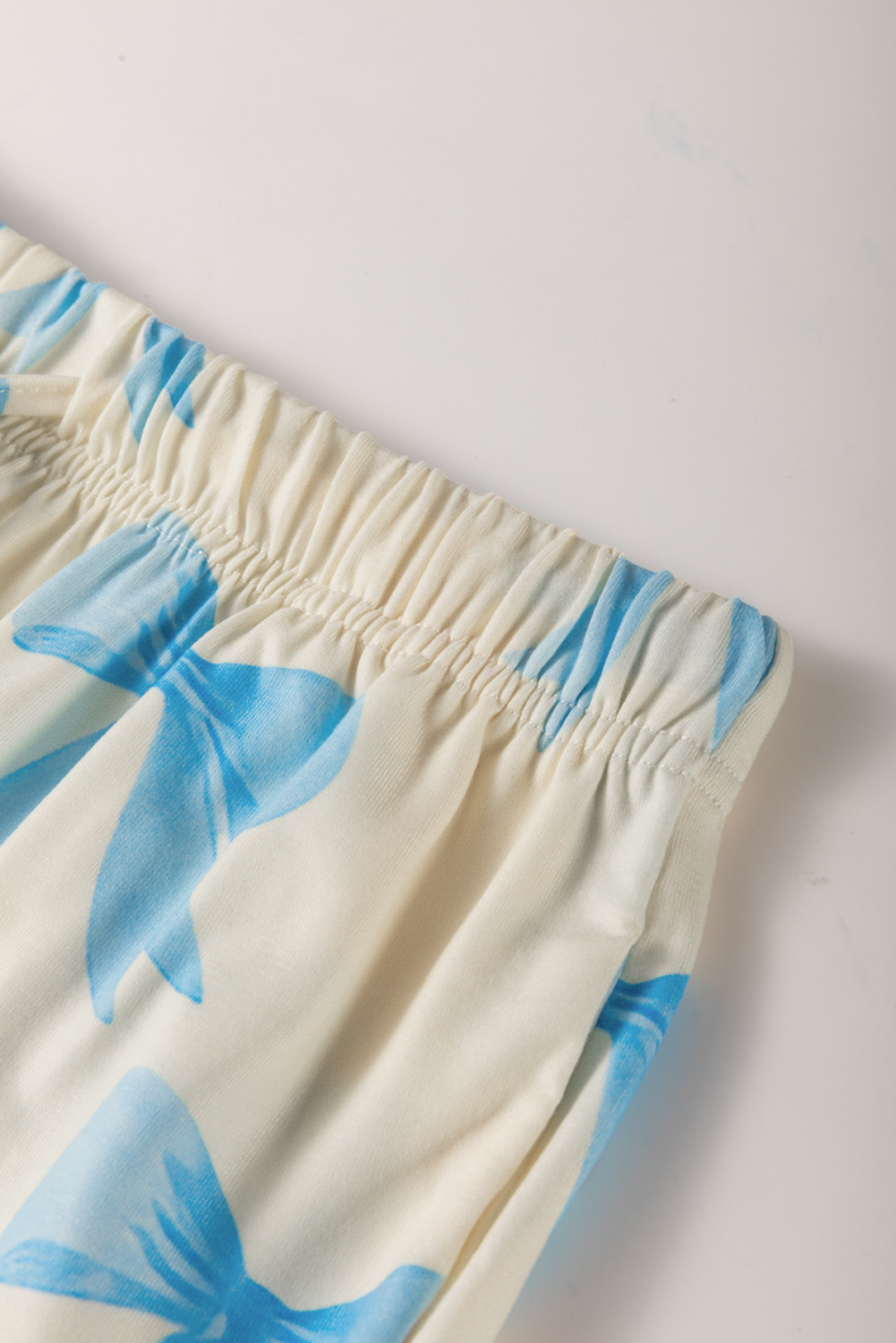 White Christmas Pullover and Drawstring Pants Pajama Set