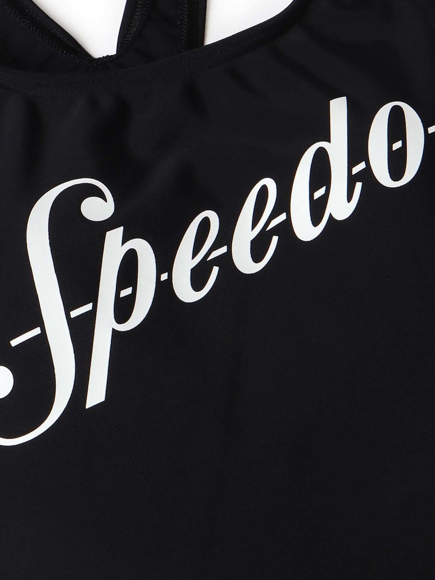 Speedo Black Printed Swimwear
