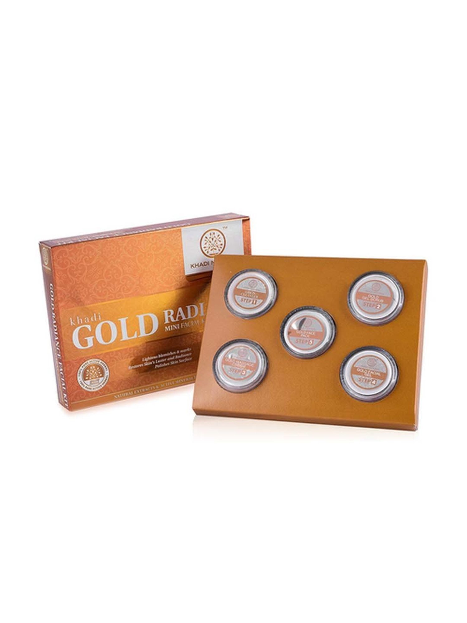 Khadi Natural Herbal Gold Radiance Mini Facial kit - 75 ml