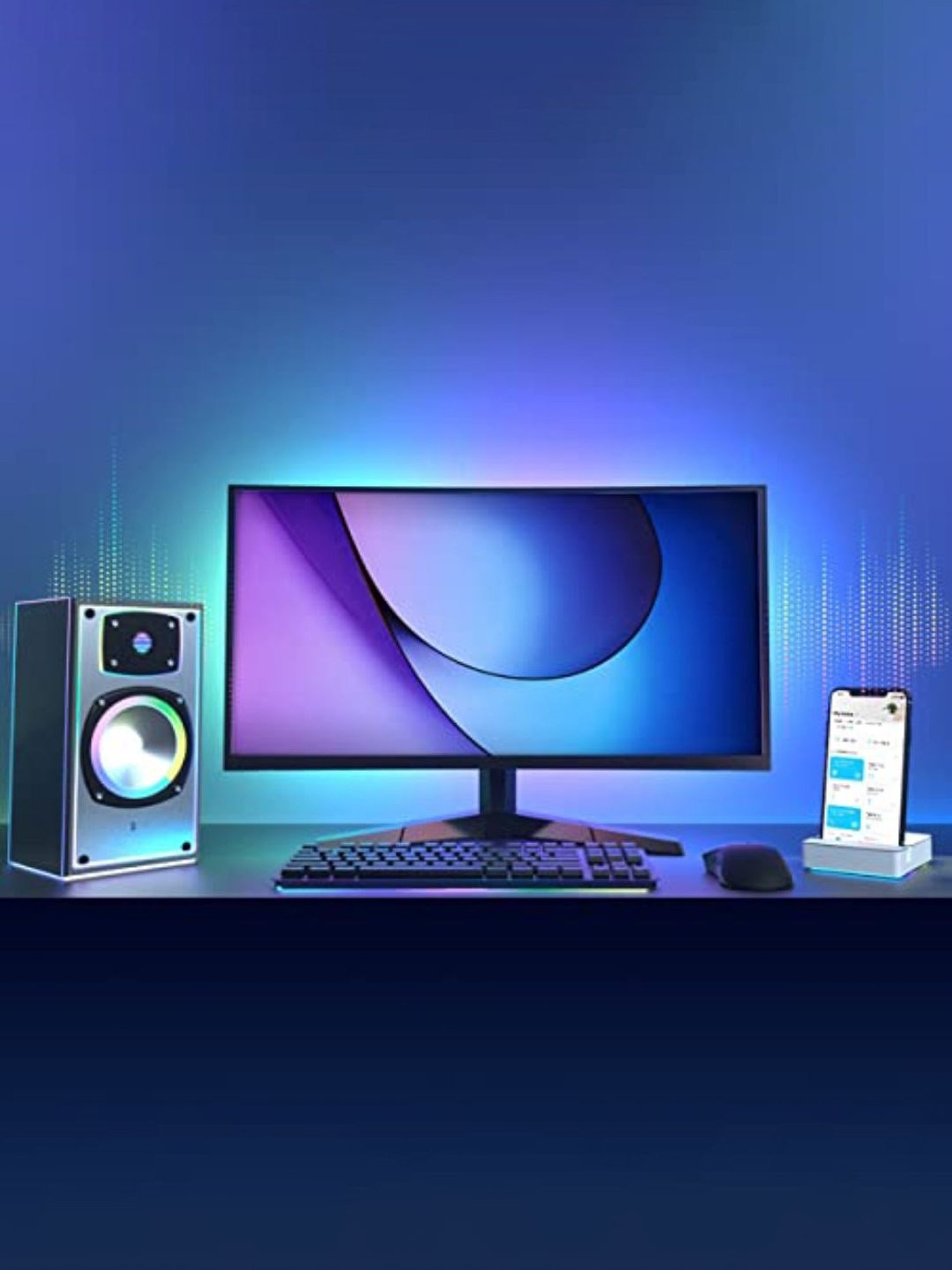 TP-Link Tapo L900-5 Smart LED Light Strip, 16million RGB Colors, Sync-to-Sound (16.4ft, Multicolor)