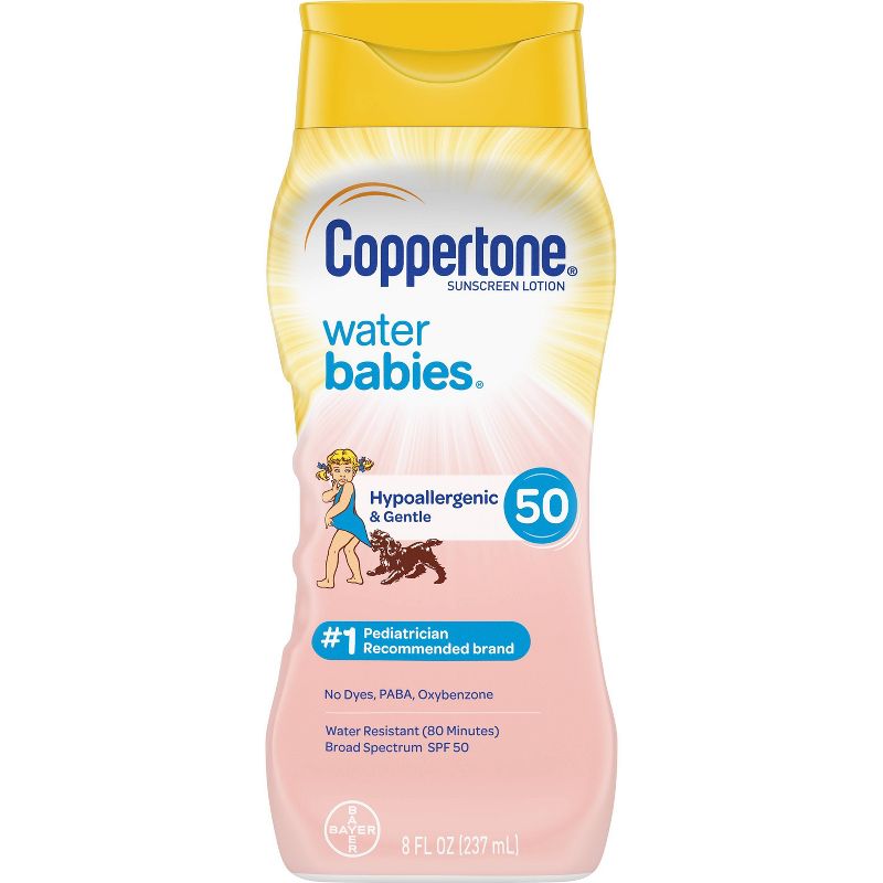 Coppertone Waterbabies Fragrance Free Sunscreen Lotion - SPF 50 - 6 fl oz