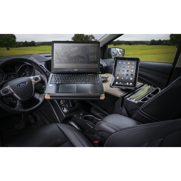 AutoExec AUE10546 Reach Front Seat Car Desk Birch Finish with Tablet Mount
ReachDesk-01 FS Tablet Elite