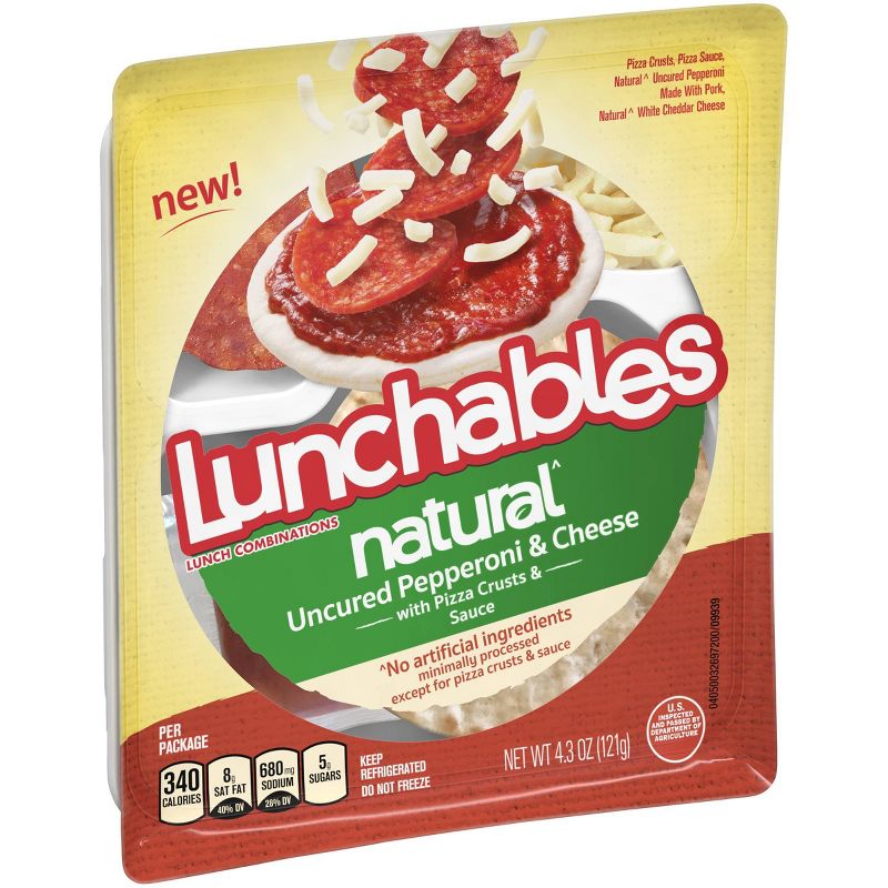 Oscar Mayer Lunchables Natural Pizza - 4.3oz