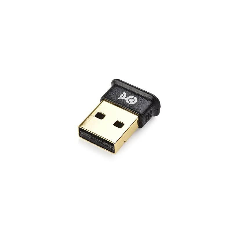 USB Bluetooth Adapter USB to Bluetooth 40 Adapter for Windows 10 81 8 7 Vista XP Raspberry Pi in Black