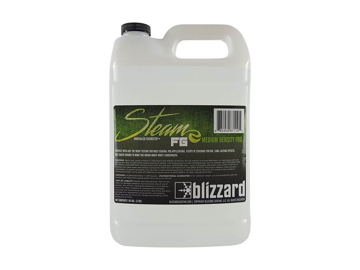 Blizzard Steam-FG Fog Fluid  / 1-gallon bottle