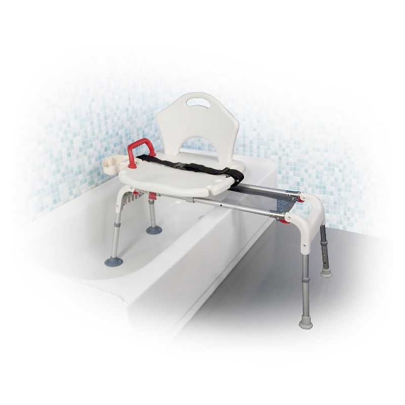 Drive Medical Folding Universal Sliding Transfer Bench