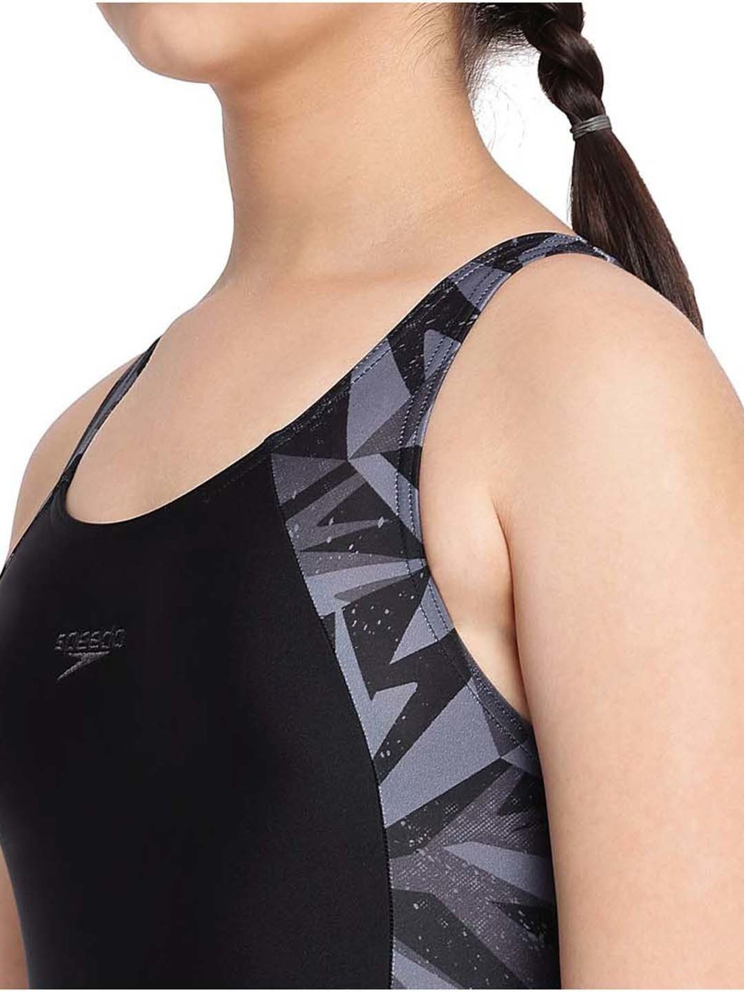 Cukoo Kids Red Printed Swimsuit