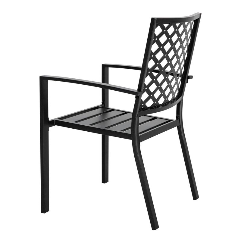 5pc Dining Set - Black - NUU GARDEN