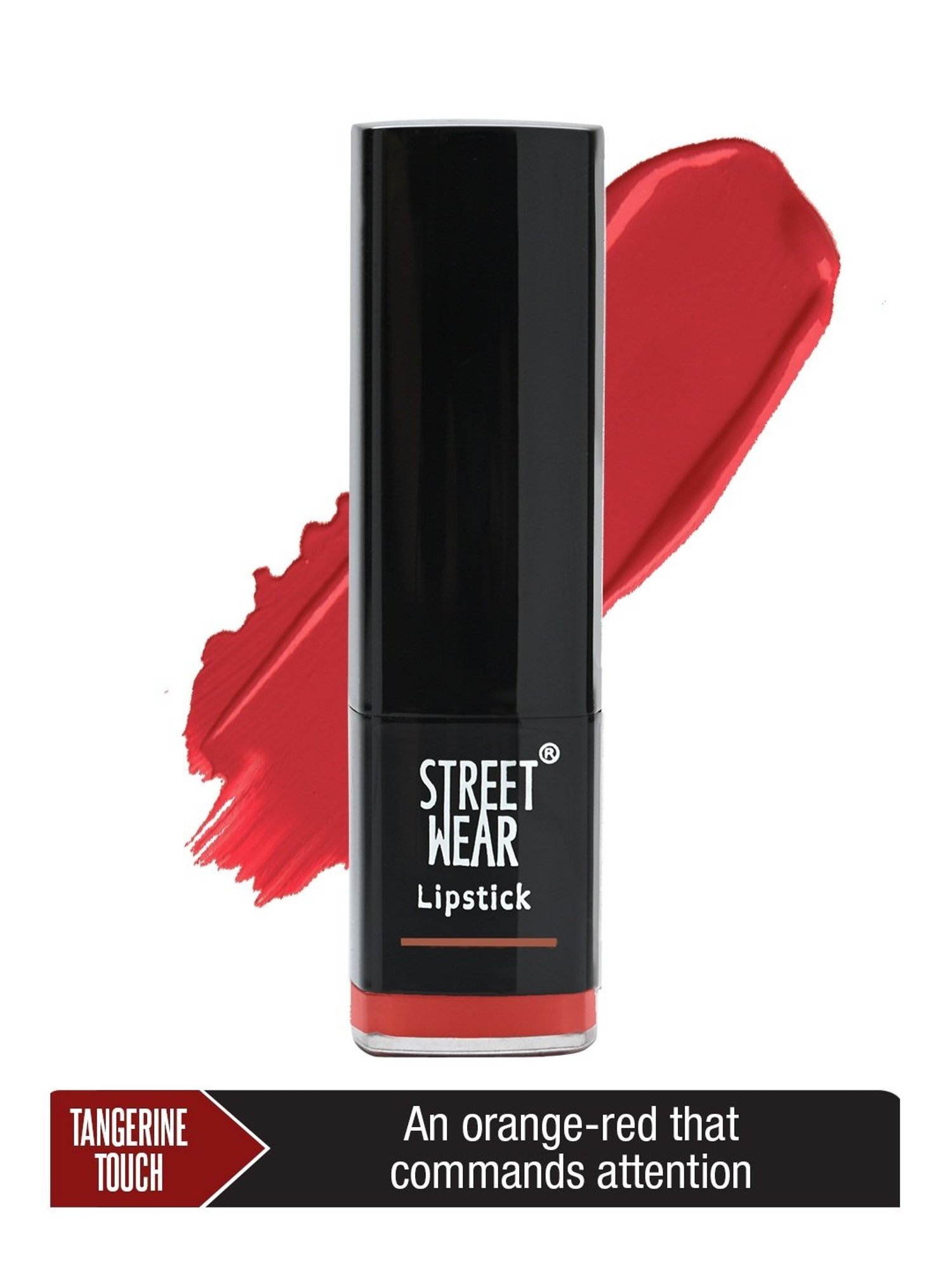 Street Wear Satin Smooth Lipstick Tangerine Touch - 4.2 gm