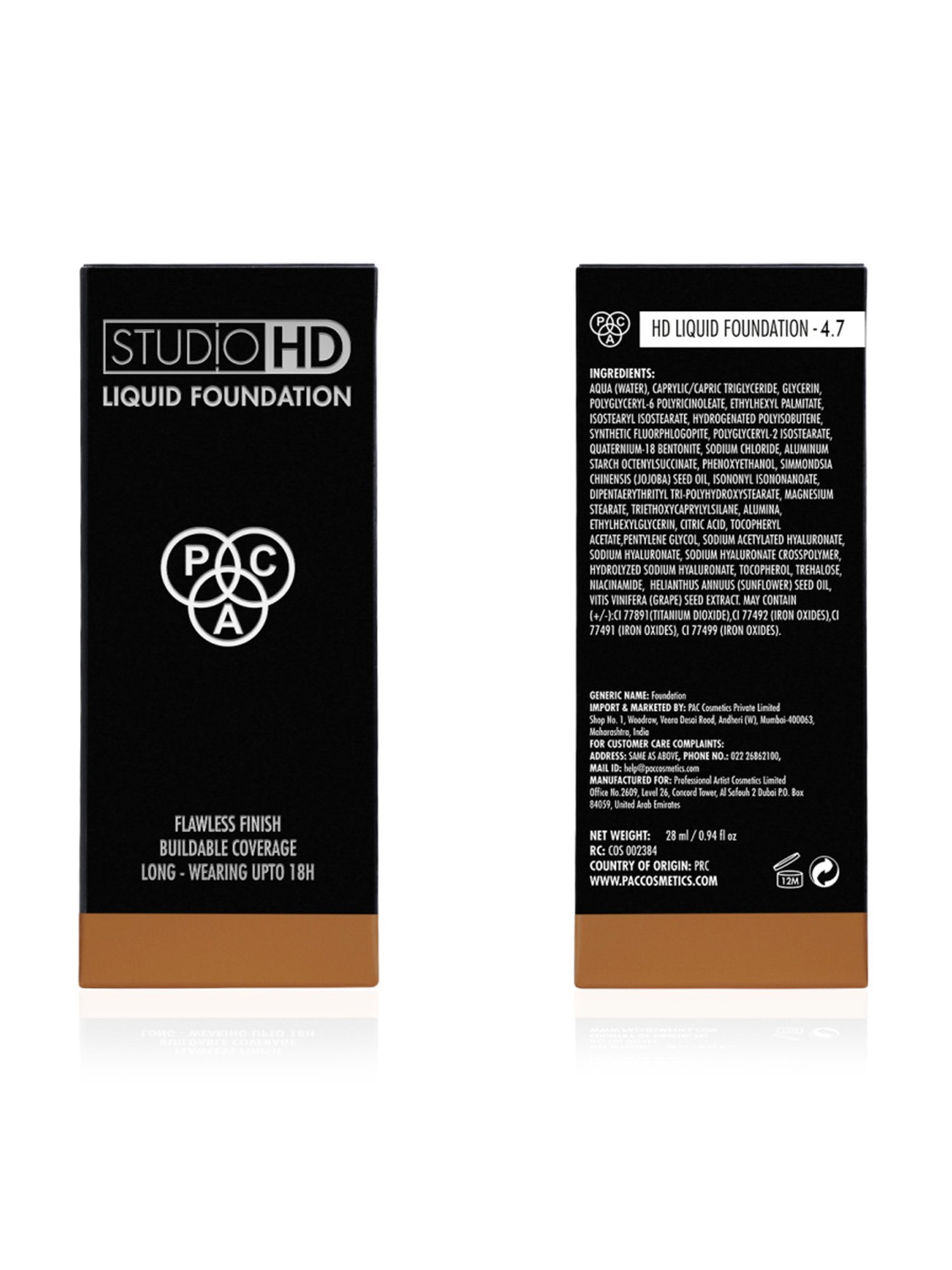 SUGAR Cosmetics Mettle Cream To Powder Foundation 10 Latte - 12 gm