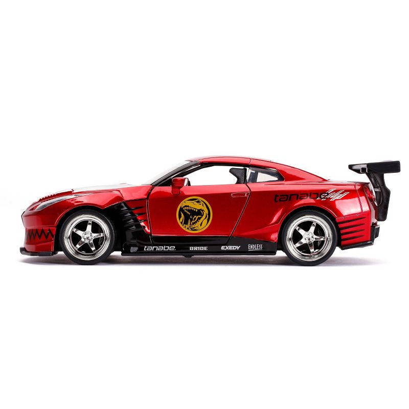 Jada Toys Hollywood Rides Nisan GTR R35 Power Rangers Die-Cast Vehicle 1:24 Scale