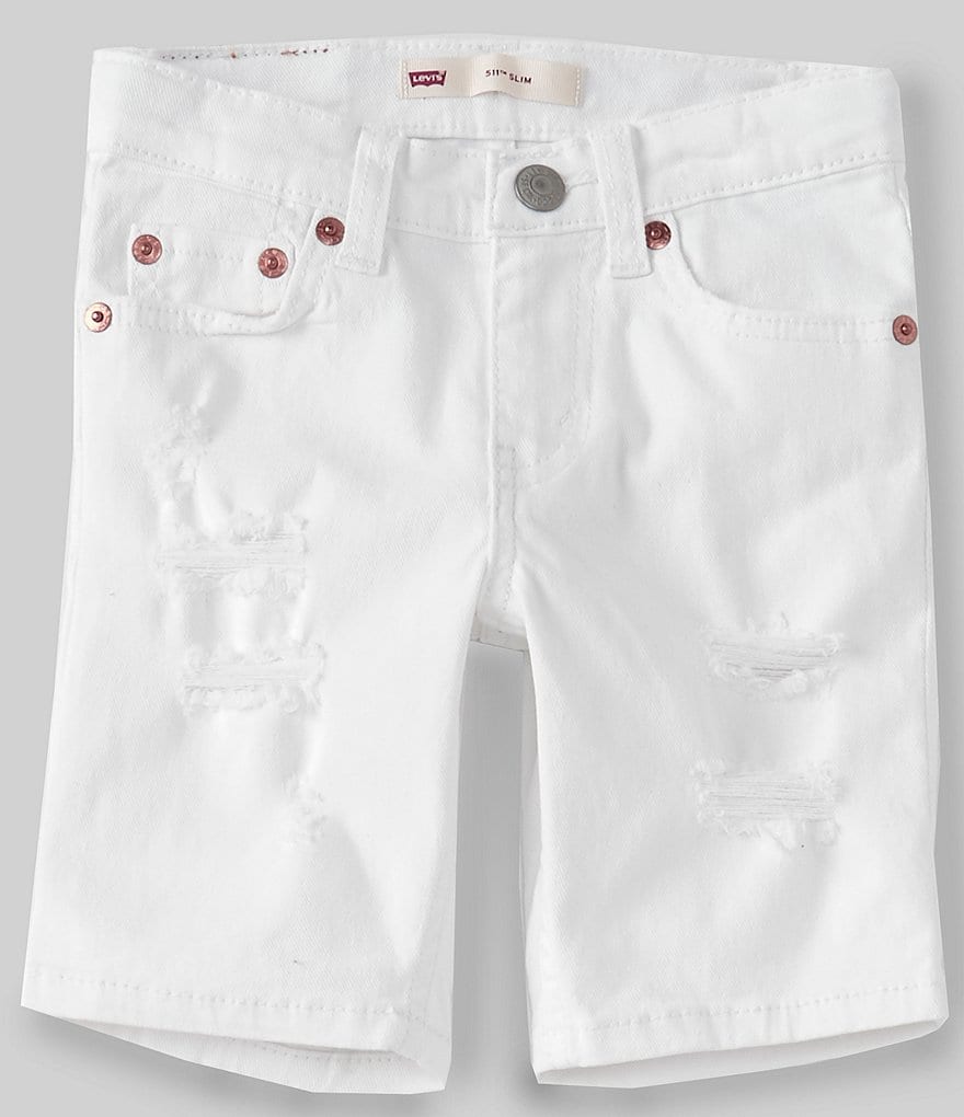 Levi's&reg; Little Boys 4-7X 511 Rolled-Cuff Denim Shorts