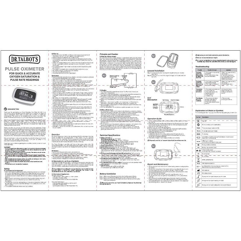 Dr. Talbot's Pulse Oximeter