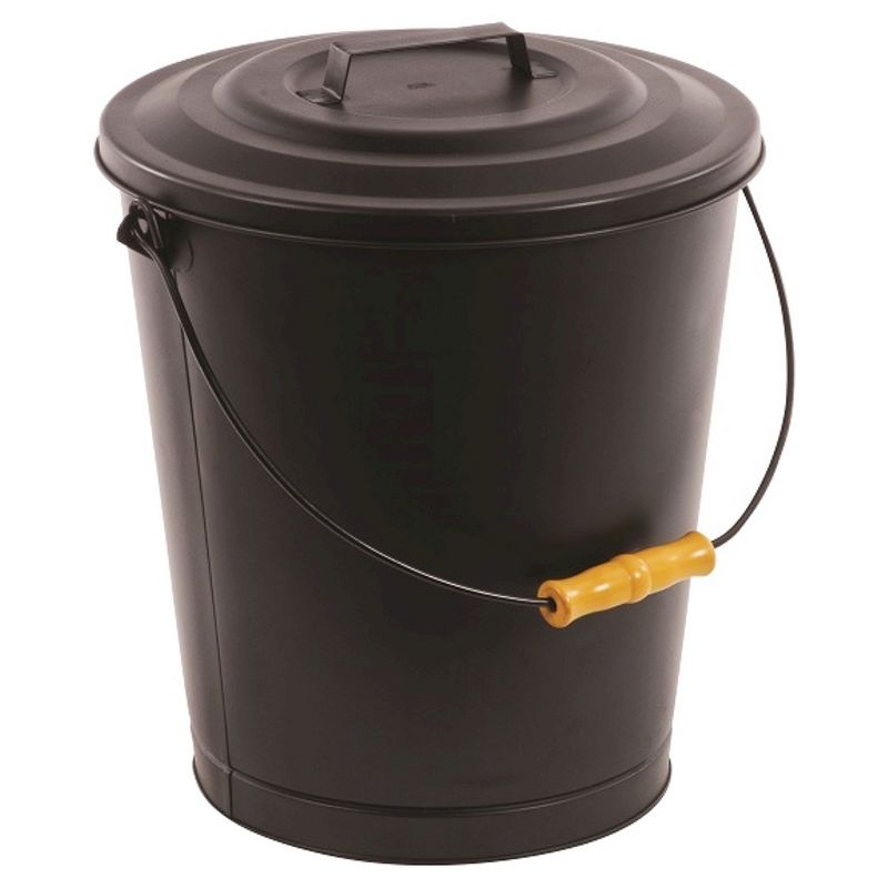 Pleasant Hearth Ash Can Black