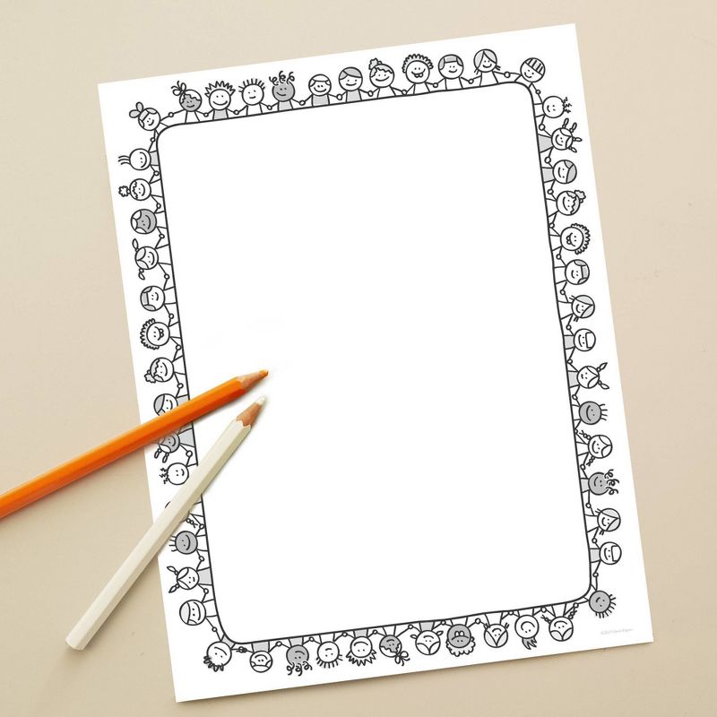 80ct Kumbaya Letterhead White