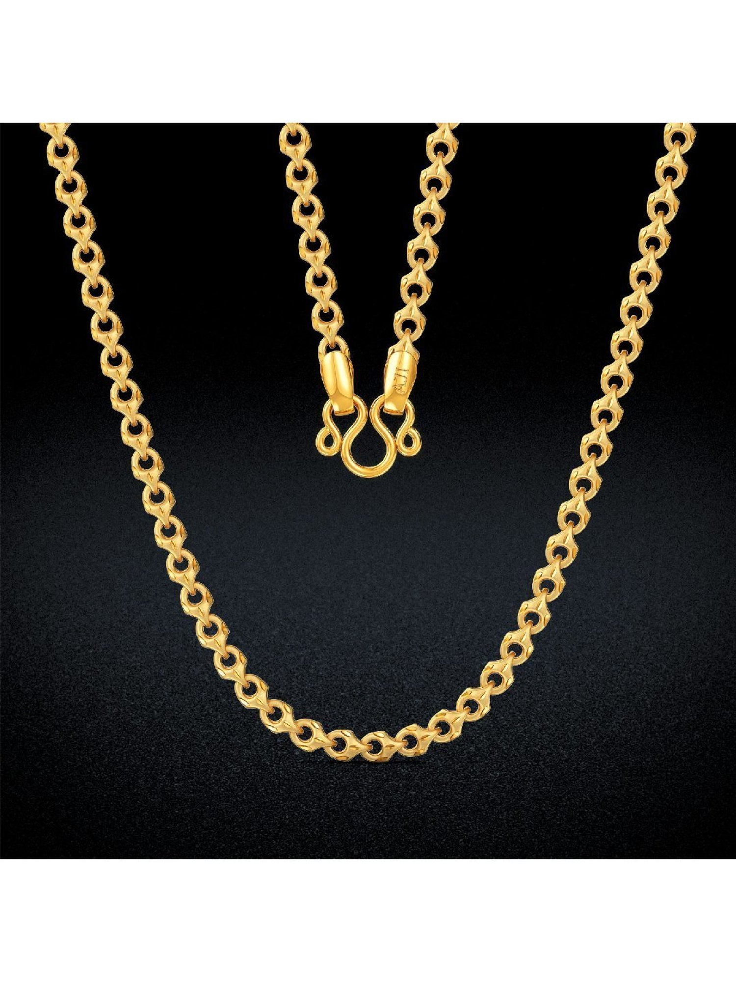 Joyalukkas 22k (916) Yellow Gold Grandiose Gold Chain for Women