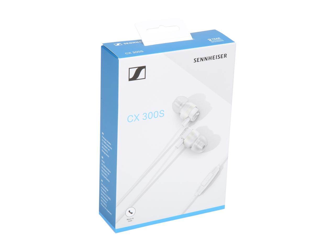 Sennheiser CX 300S In Ear Headphone with One-Button Smart Remote - Red