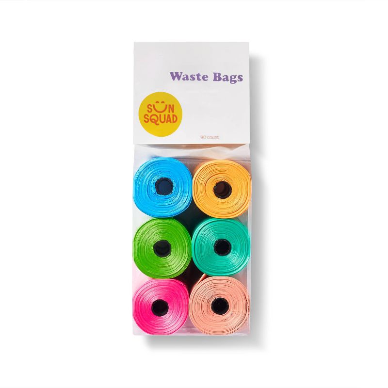 PawPail PawBag Pet Waste Plastic Poop Bags for Large Dogs (150 Count) with Odor Prevention Activated Carbon Air Filter for Pet Waste Station