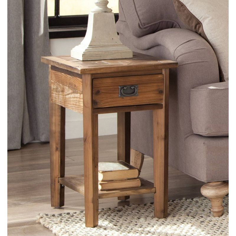 Revive Reclaimed Chairside Table Natural - Alaterre Furniture