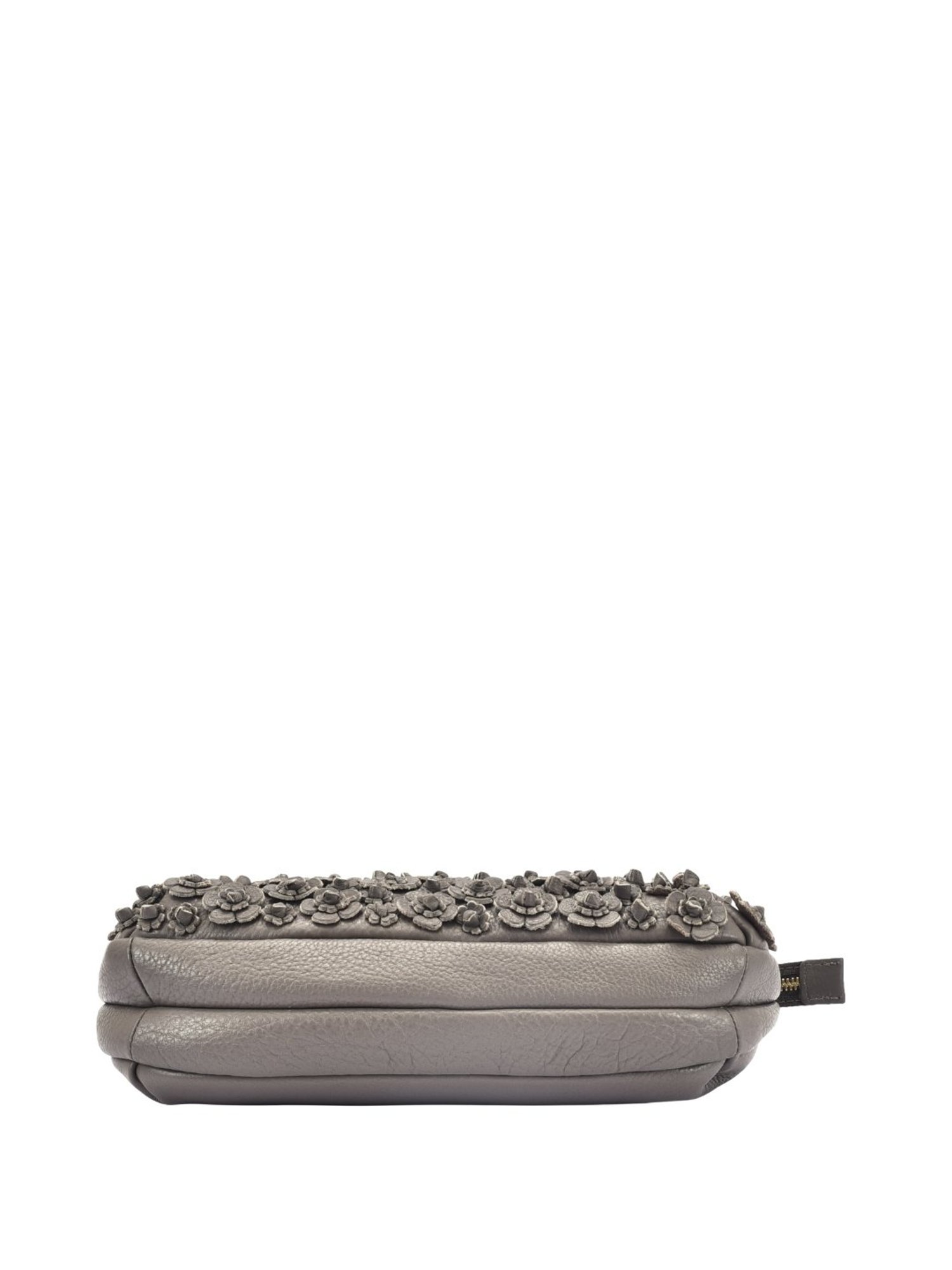 Eske Nabilo Grey Embellished Medium Shoulder Handbag