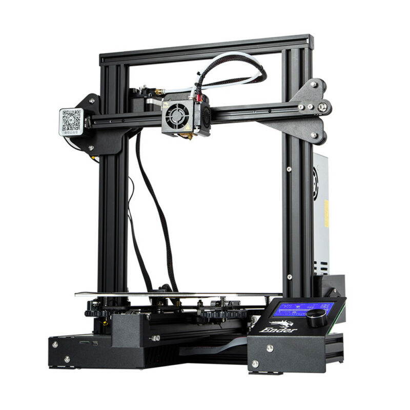 Creality Ender 3 Pro 3D Printer Magnetic Hot Bed Sticker 220x220x250mm DC 24V US