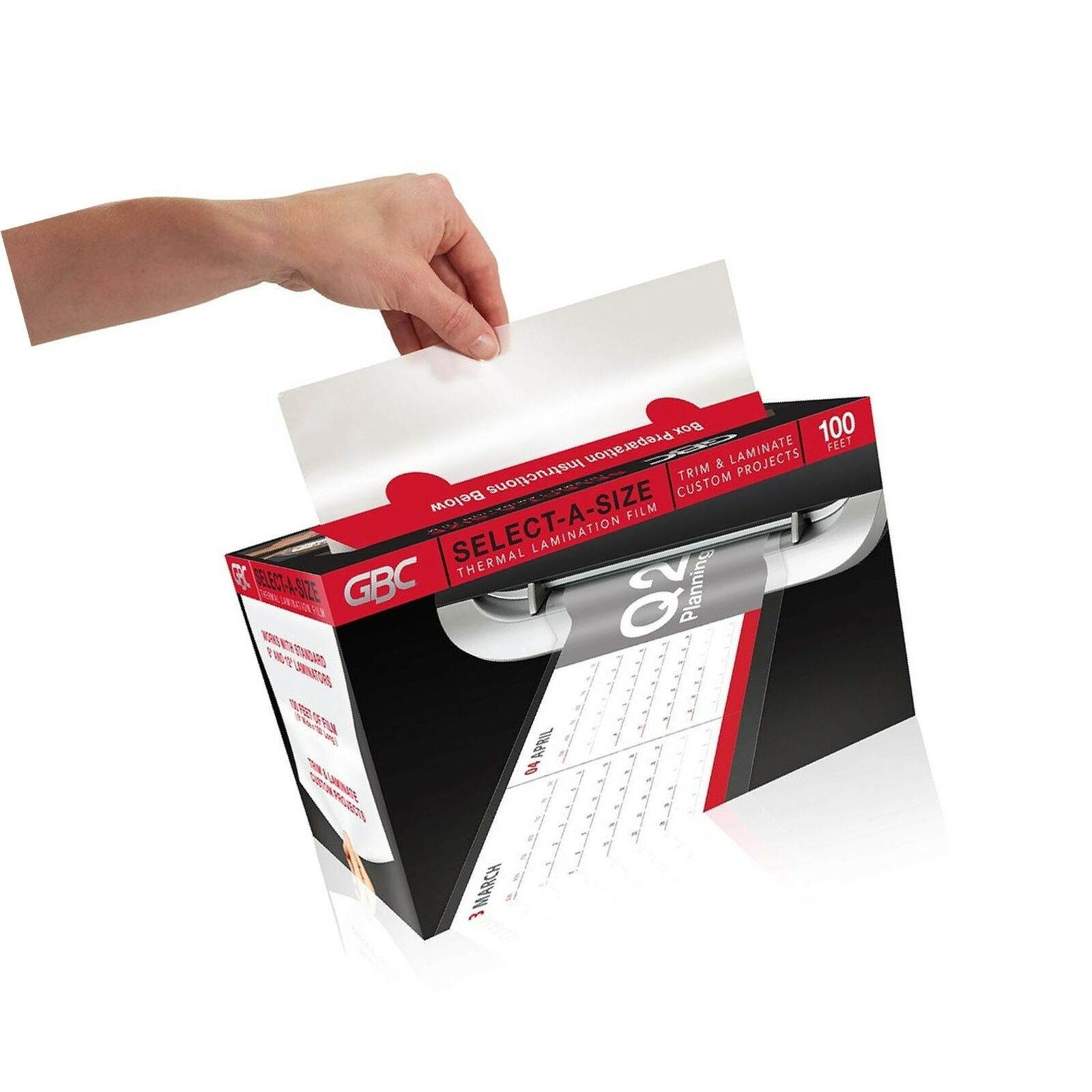 GBC Select-A-Size Thermal Lamination Film, Laminating Roll, for 9" & 12" Lami...
