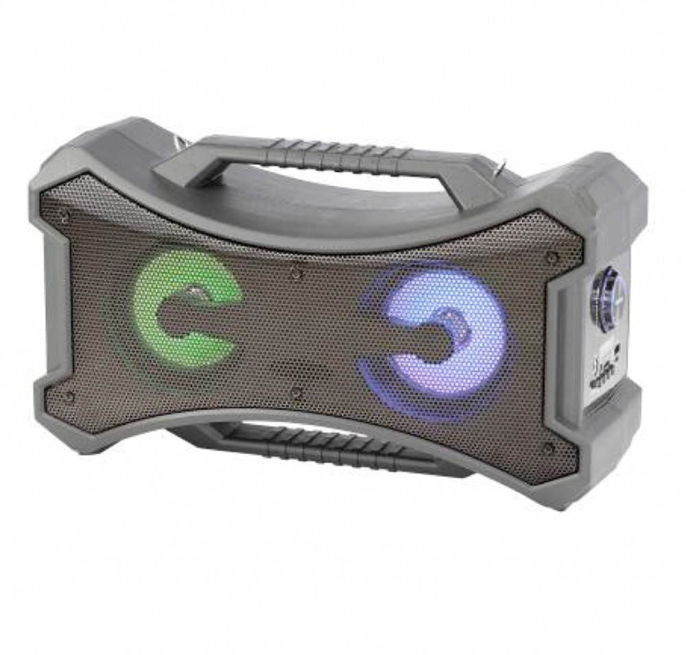 Magnavox Stereo Portable Speaker Color Changing Lights Bluetooth Technology