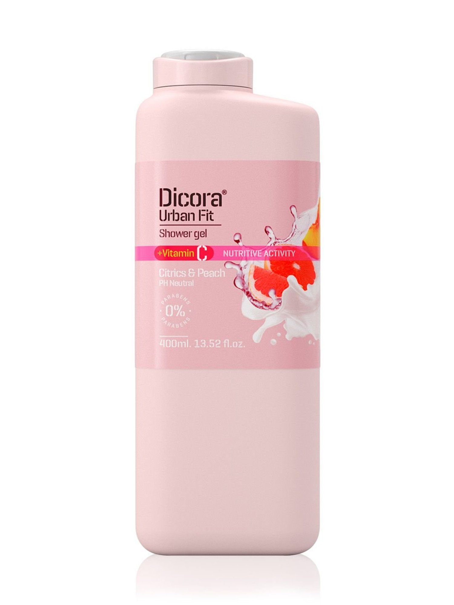 Dicora Urban Fit Shower Gel Vitamin C Citrus & Peach - 400 ml