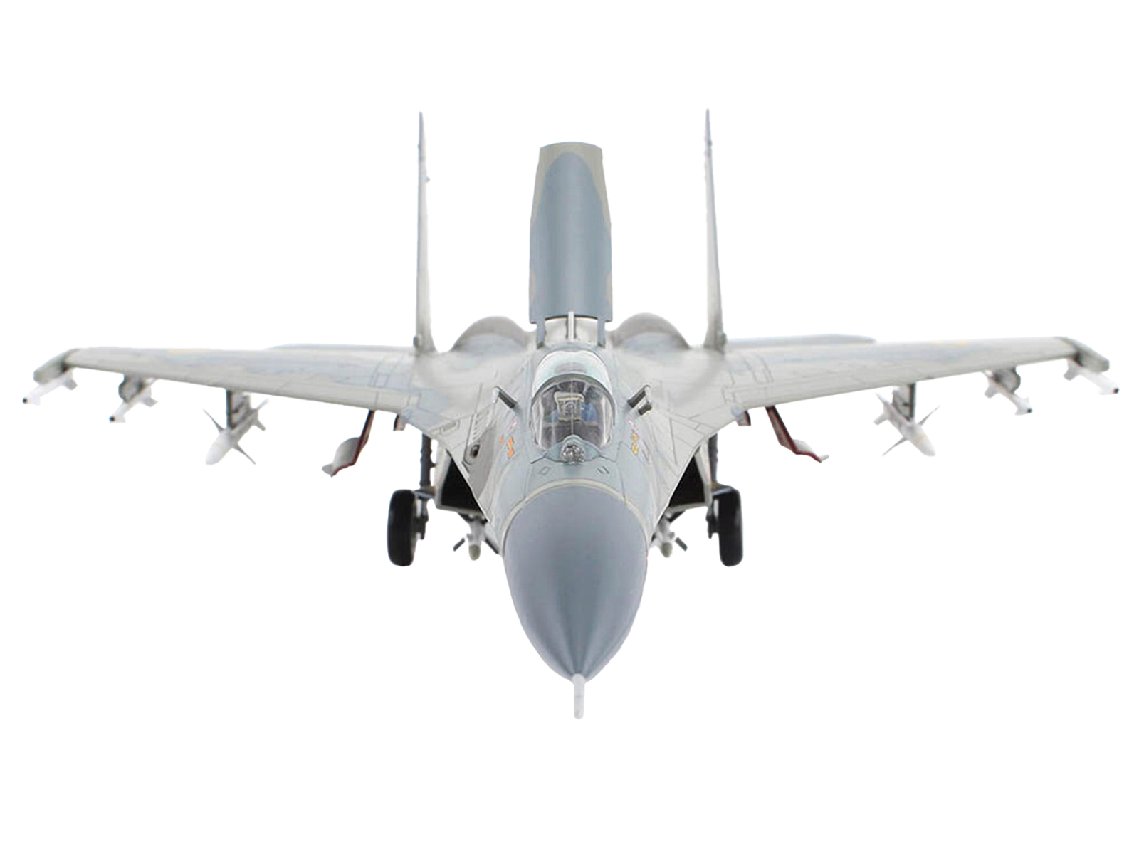 Sukhoi Su-24M Fencer-D Bomber Aircraft "Ukraine War" (2023) Ukrainian Air Force 1/72 Diecast Model by JC Wings