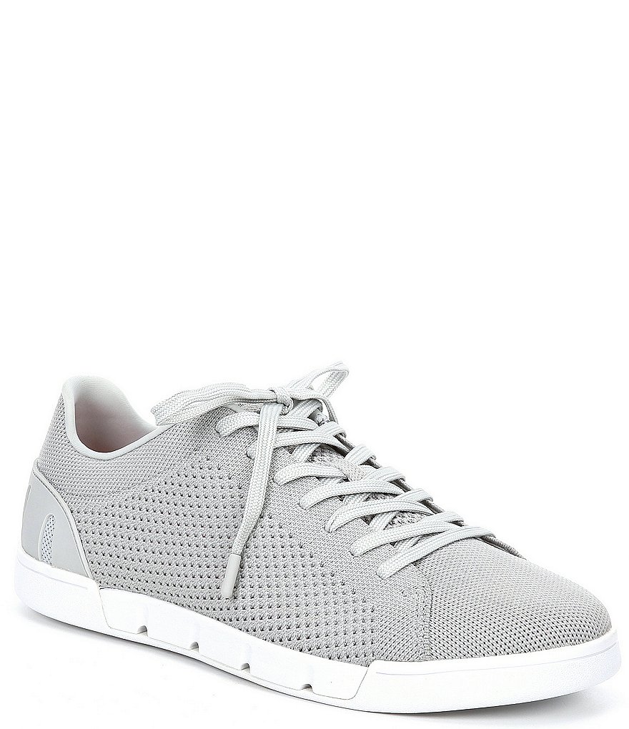 SWIMS Men's Breeze Tennis Knit Washable Lace-Up Sneakers