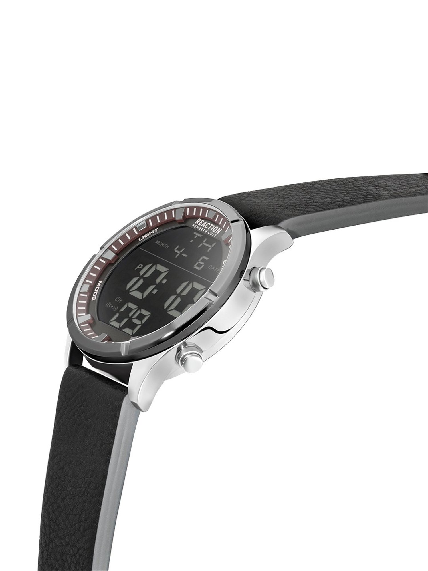 Reaction Kenneth Cole KRWGD2191102 Chrome Chronograph Watch for Men