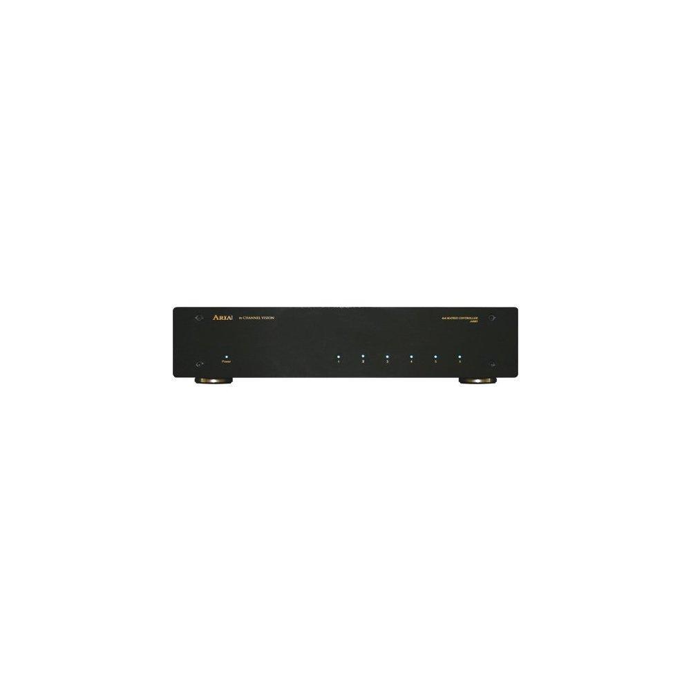 Channel Vision ARIA Amplified A/V Controller, 4 Source/6 Zones, Rack Mount (A4623R)