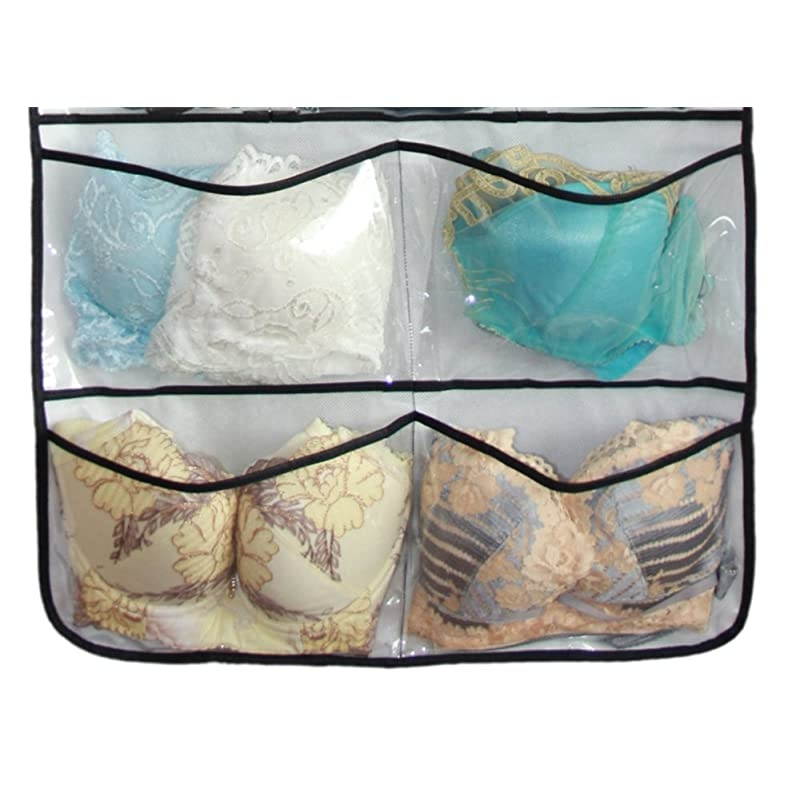 Hanging Closet DualSided Organizers 42 Pockets 385 by 1775Inch