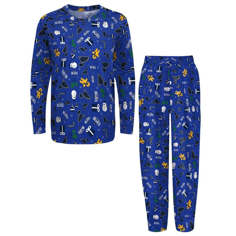 NHL St. Louis Blues Boys' Pajama Set - XL