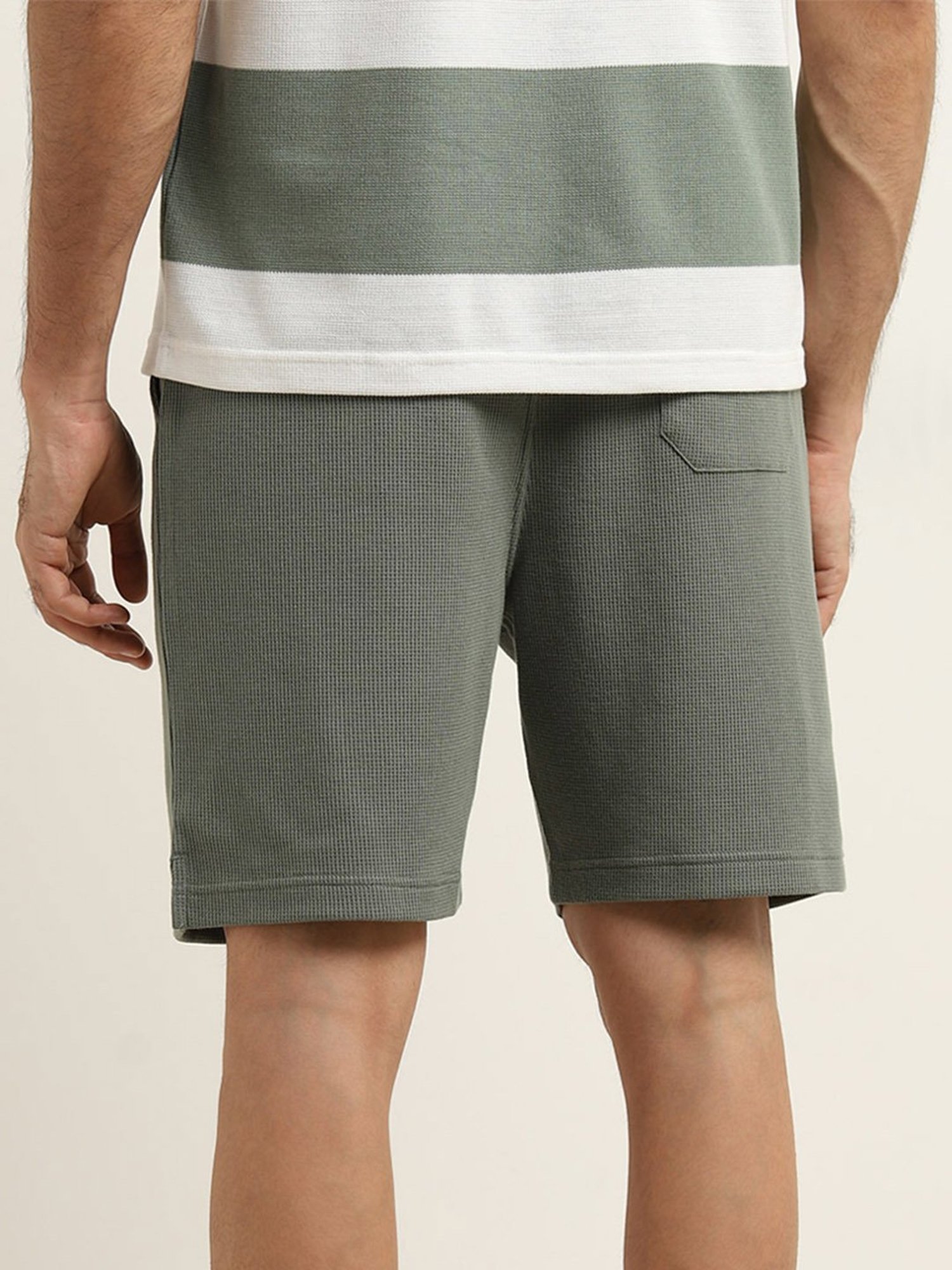 WES Lounge by Westside Sage Mid-Rise Relaxed Fit Shorts