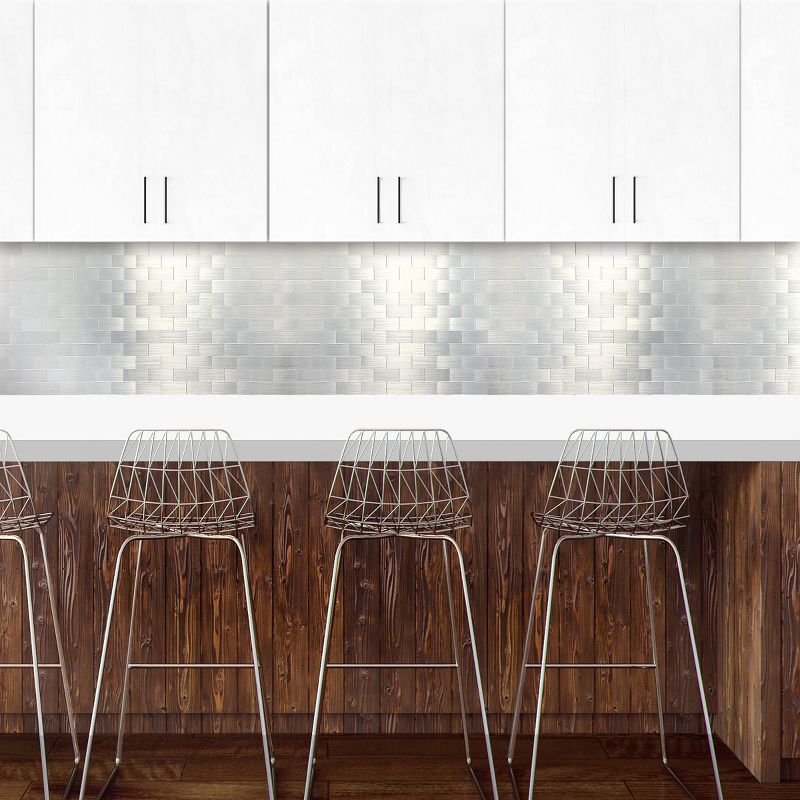 DIP Design Personal Large Wall Tiles Silver