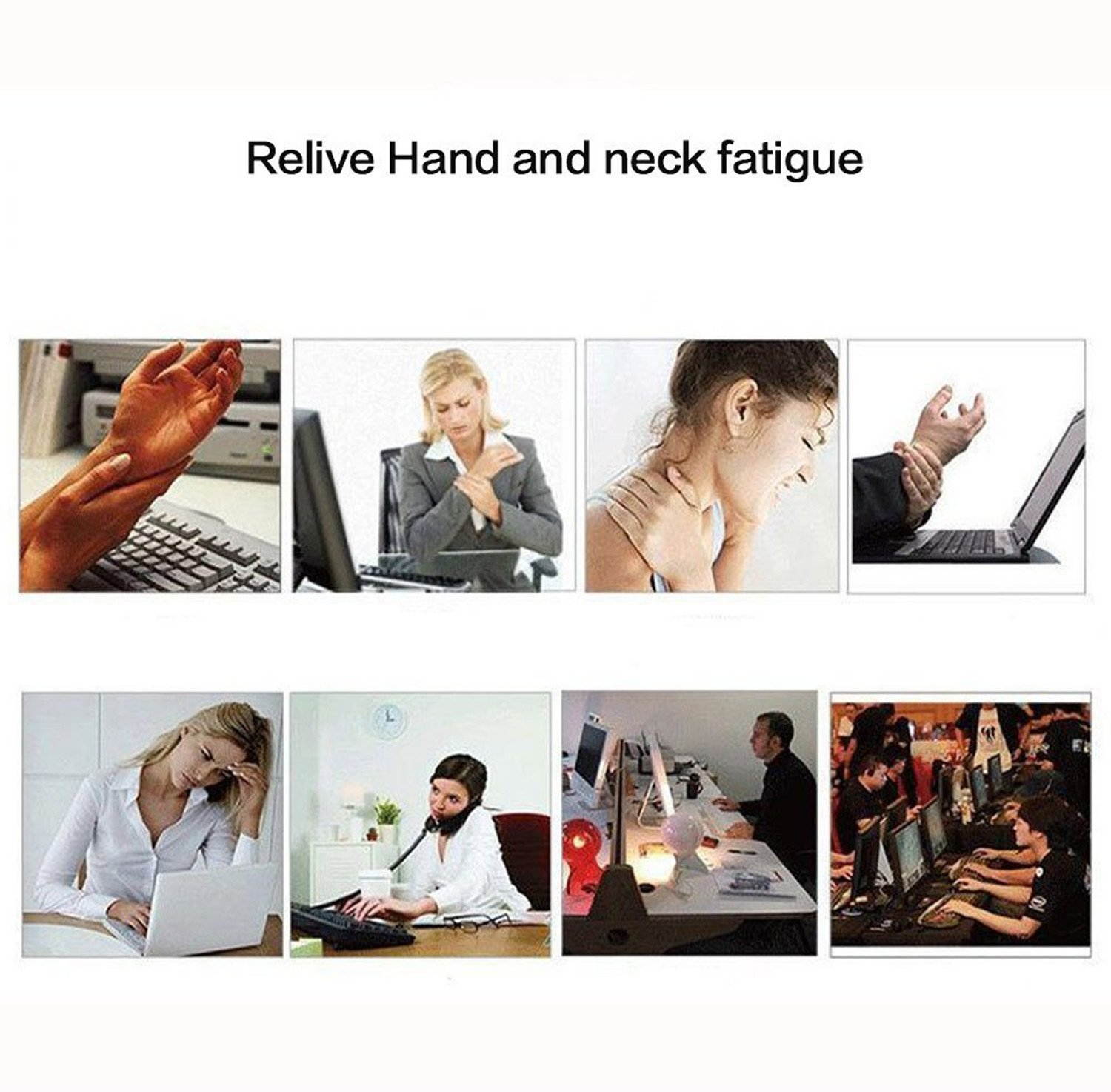 Zgeer 2.4GHz Wireless Mouse Ergonomic Vertical Mouse,Gaming Mouse, Rechargeable Portable Mouse, 2400DPI USB Mice for Laptop,Desktop,PC,etc.