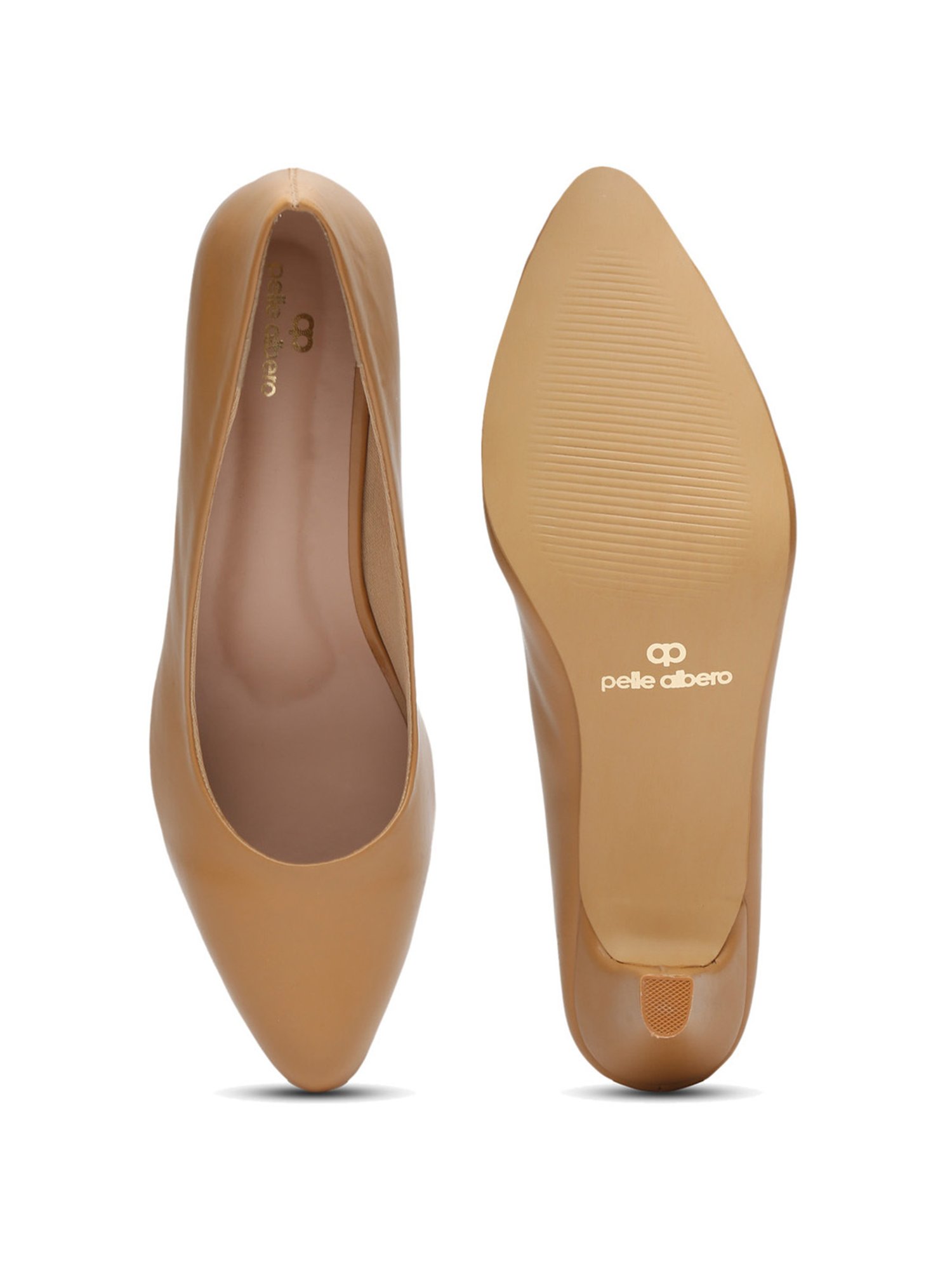 Pelle Albero Women's Beige Casual Pumps