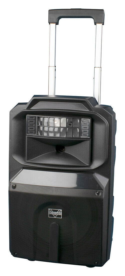 VocoPro SOUNDGLOW1200 1200 watt Soundglow Rechargeable Battery Lighted LED Derby Speaker & Stand