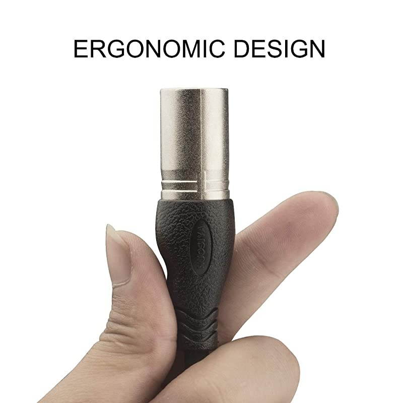 XLR Microphone Cable 10ft,3 Pin XLR Patch Cables Cords DMX Cable(2 Pack)