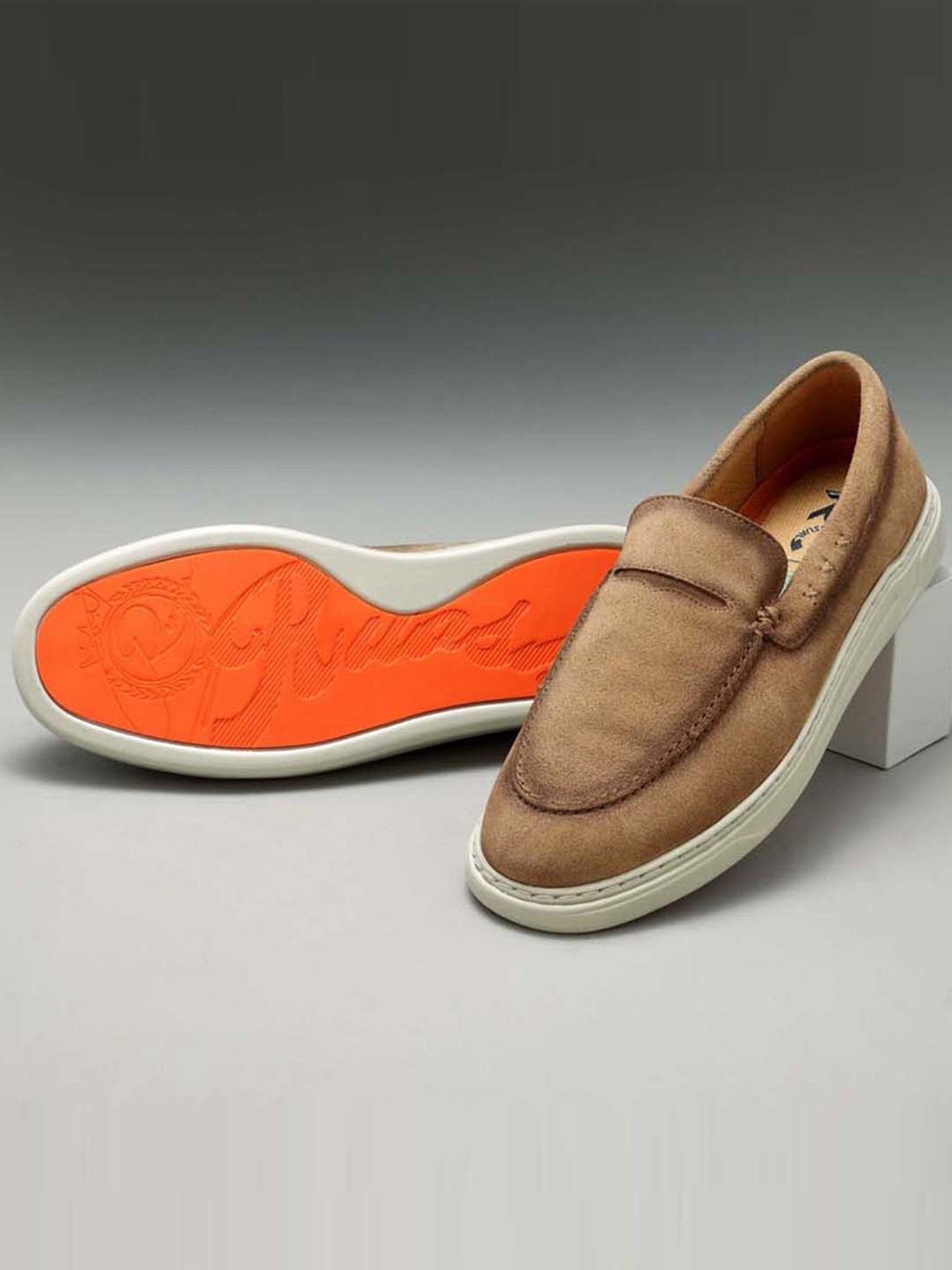 Ruosh Men's The Delle Tan Loafers